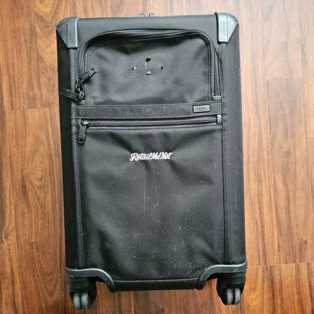 TUMI ALPHA 22060D2 Continental Expandable Carry-On In Black Luggage USA Rolling