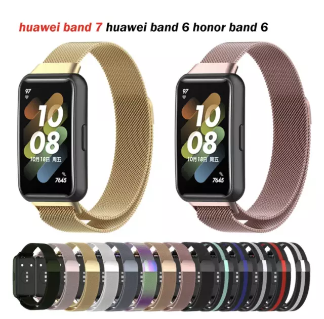 Pulsera TPE Correa Banda para Huawei Honor Band  7 milanesa