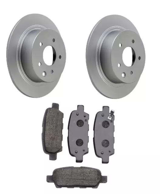 For Nissan Qashqai J10 Rear Brake Discs And Pads Set 2007-2013 (5 Seater Models)