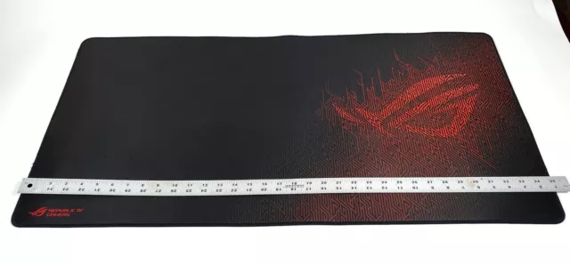 Huge 3 Foot ASUS ROG Balteus RGB Gaming Mouse Pad Deskmat Black Red Huge 3 Foot ASUS ROG Balteus RGB Gaming Mouse Pad Deskmat Black Red