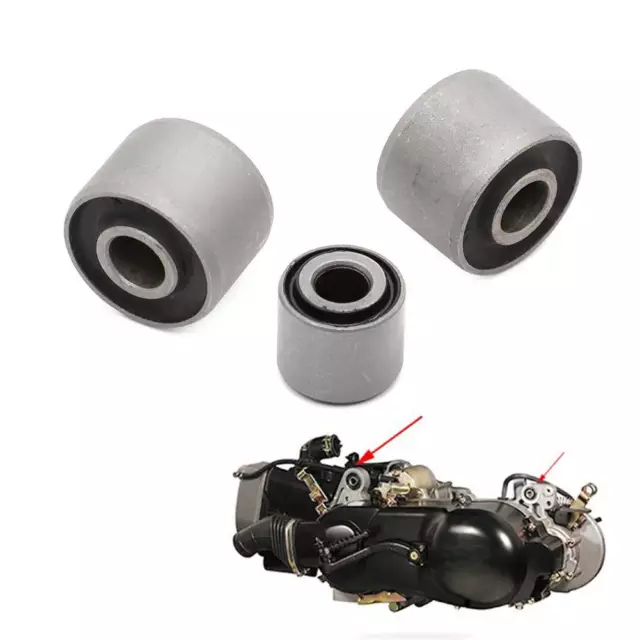 For 125CC 150CC Scooter Moped GY6 Engine Crankcase Block Shock Mount Bushing Kit 2