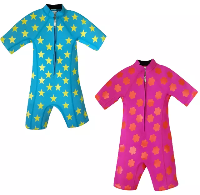 Costume da bagno indaco bambini bambino bambina neoprene costume da bagno neonato a 5 anni