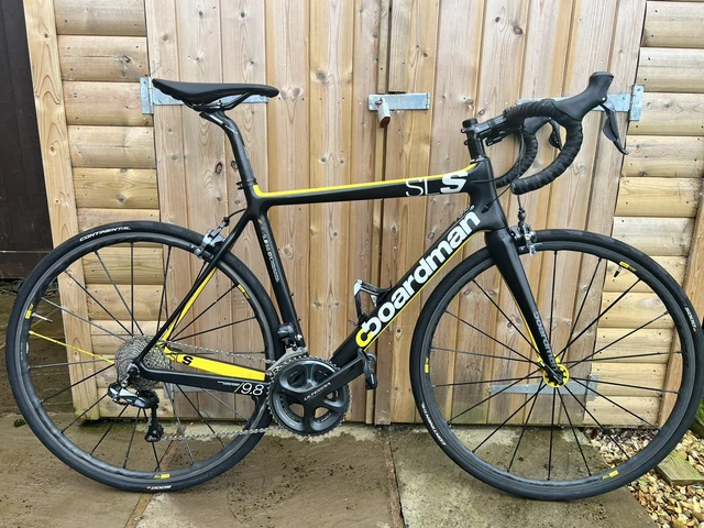 Boardman carbon road bike black and yellow online