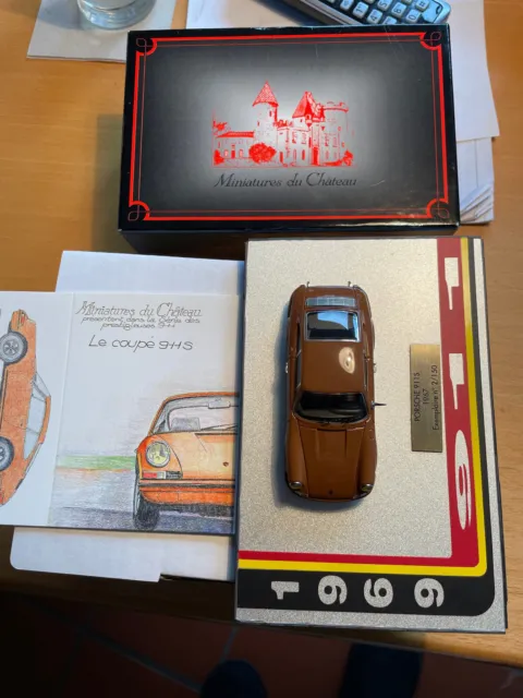 Heco Miniatures du chateau PORSCHE 911 S  1:43 no AMR LePhoenix Bosica Feeling43