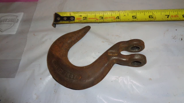 3/8" High Test Forged Slip Hook With 12mm Clevis