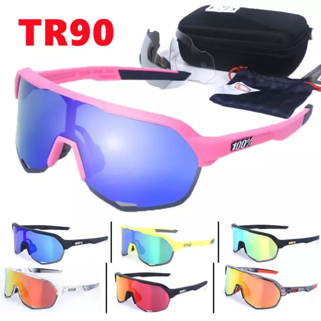 100% S2 Bicycle Glasses TR90 MTB UV400 Polarised Sunglasses
