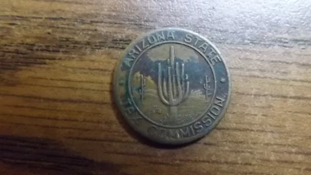 Vintage 5 Cent Arizona Tax Token 15c