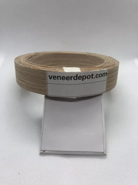 White Oak Wood Veneer Edge Banding 3/4"(0.75") x 25' Fast Shipping NO Glue