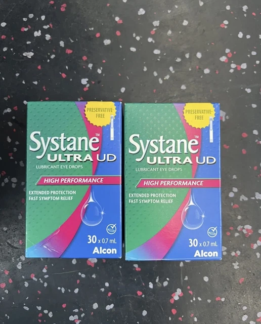 SYSTANE ULTRA UD Lubricant Eye Drops 30 Vials 0.7ml Each. X 2 £20.00