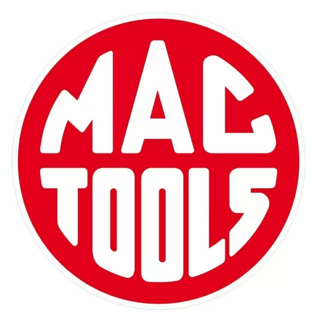 MAC TOOLS DECAL Sticker Tool Box Logo Window Mechanic ASE Technician ...