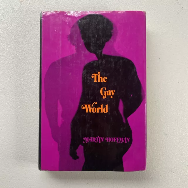 THE GAY WORLD by Martin Hoffman ~ DJ/HC 2nd Printing 1968