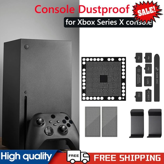 DUST COVER FOR Xbox Series X Console Dustproof Mesh Net w/ Earphone