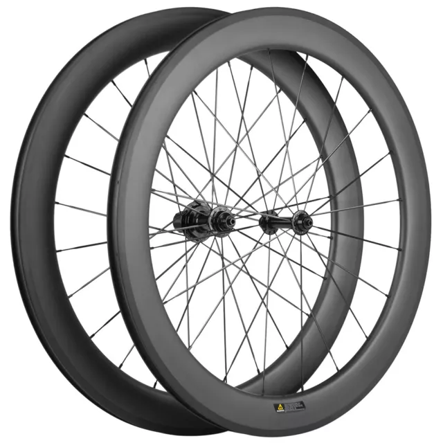 60mm Carbon Wheels Road Bicycle Tubeless 25mm U shape 700C Carbon Wheelset