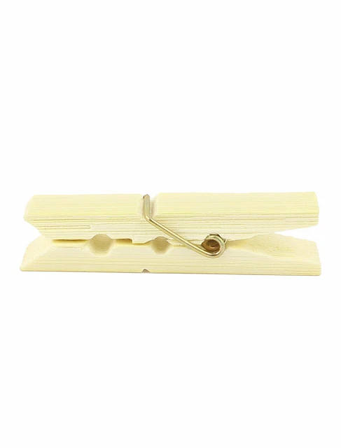 Molletta per bucato in legno Immagini Vettoriali Stock
