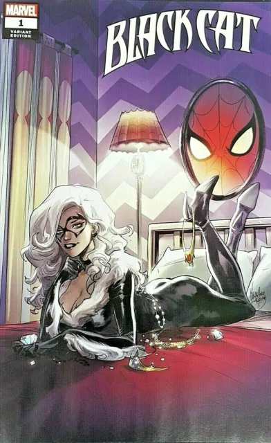 Black Cat #1 J. Scott Campbell Sabine Rich Variant Cover Marvel Comics 2019
