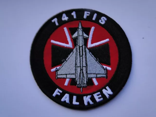 Aufnäher Luftwaffe TaktLwG 74  741 FIS Falken ca 9cm