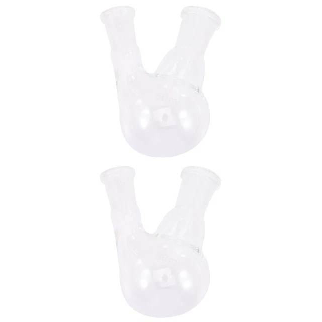 2x measuring flask Erlenmeyer Flask Graduated Flasks