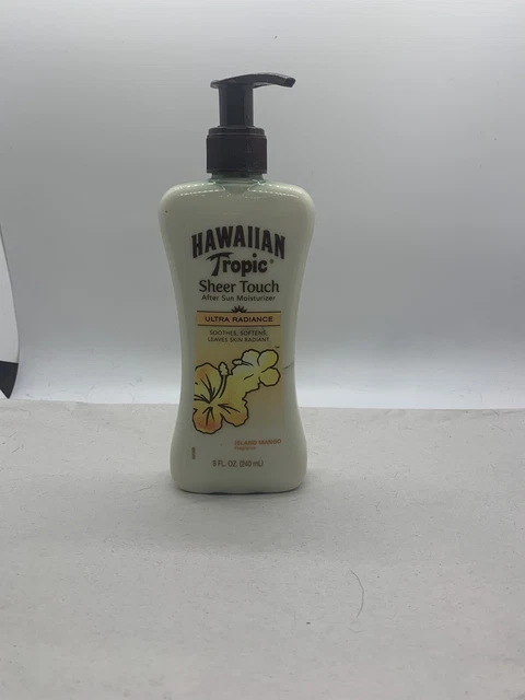 Hidratante Hawaiian Tropic Transparente Touch After Sun Ultra Radiance Island Mango