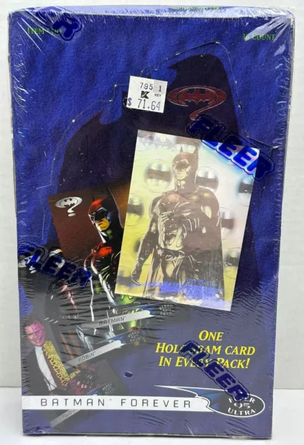 1995 Batman Forever Fleer Ultra Hobby Trading Card Box Factory Sealed