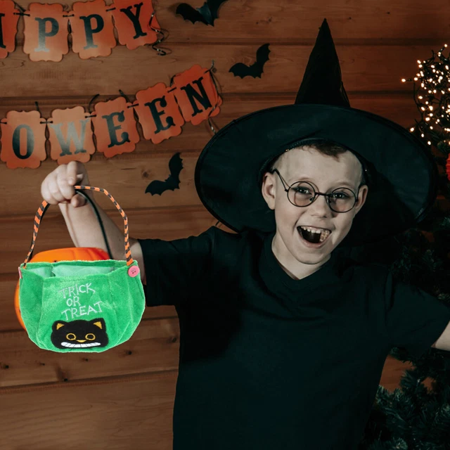 Regali festa di Halloween sacchetto caramelle di Halloween bambino materiale sfuso borsa da trasporto