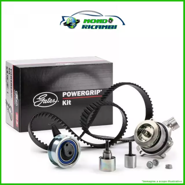 Kit Courroie de Distribution+Pompe à Eau Gates Pour Peugeot - KP15581XS