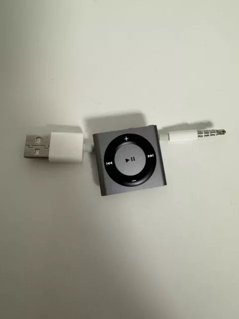 Apple iPod Shuffle  4G 2GB Space Grau - Sehr Gut