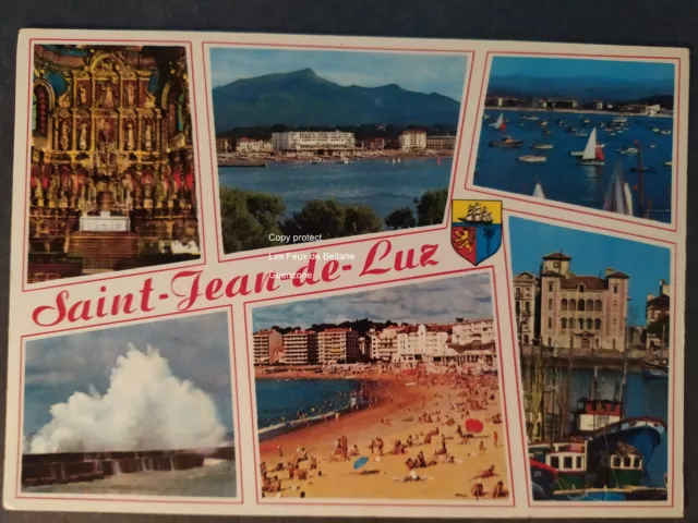 Carte postale SAINT JEAN DE LUZ multivues