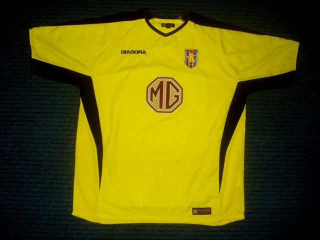 Vintage Diadora ASTON VILLA 2003-2004 Fussballtrikot Trikot England GRÖSSE: L