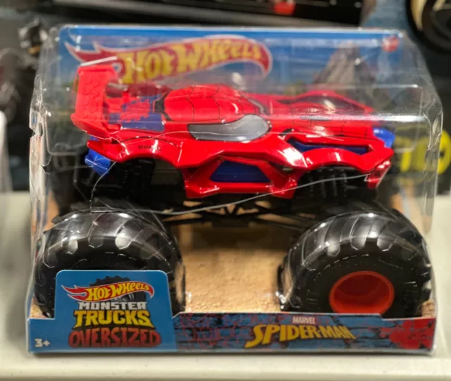 HOT WHEELS MONSTER TRUCKS 2022 OVERSIZED MONSTER PORTIONS METAL NEW.