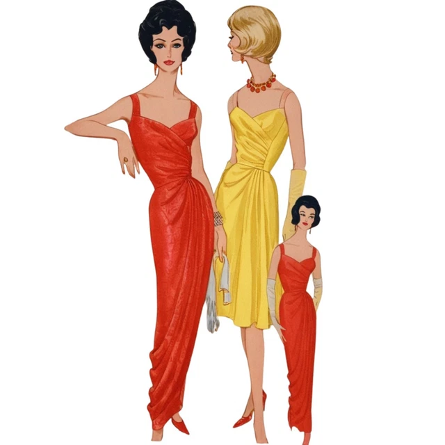 sachin and babi light blue dress Simplicity 5490 Womens Shift Dress & Slip 1960s Vintage Sewing Pattern Size  12 Bust 32 inches main image 0