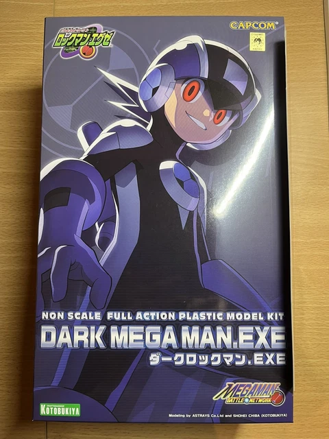 DARK MEGA MAN Exe Megaman BATTLE NETWORK model kit (Expedited Shipping)
