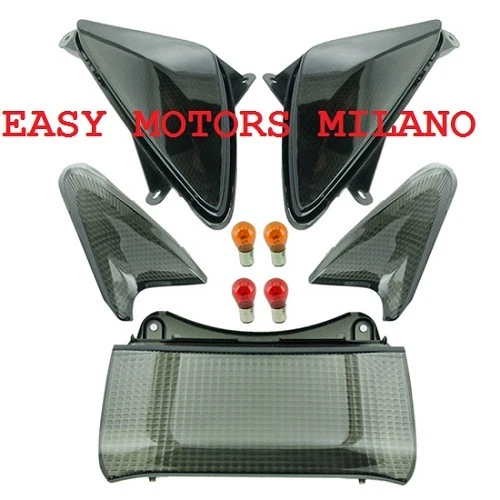 Set Clignotants Avant + Gemmes Et Phare Arrêt Arrière T Max Tmax 500 01>07