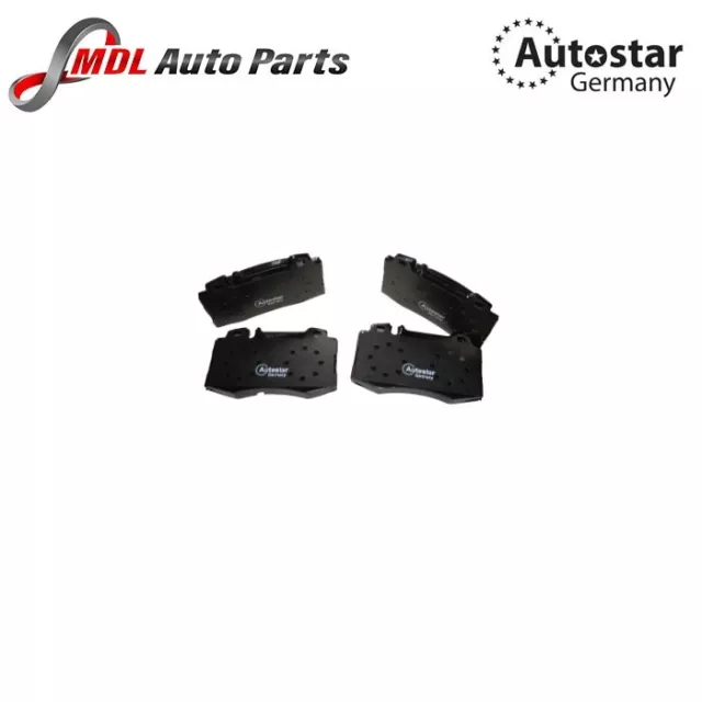 AutoStar Germany Brake Pads Set fits MERCEDES ML270 W163 2.7D Front 44200420