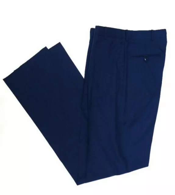 US Army ASU Dress Blue Enlisted JROTC Trousers Pants Waist Size 28-42 Used