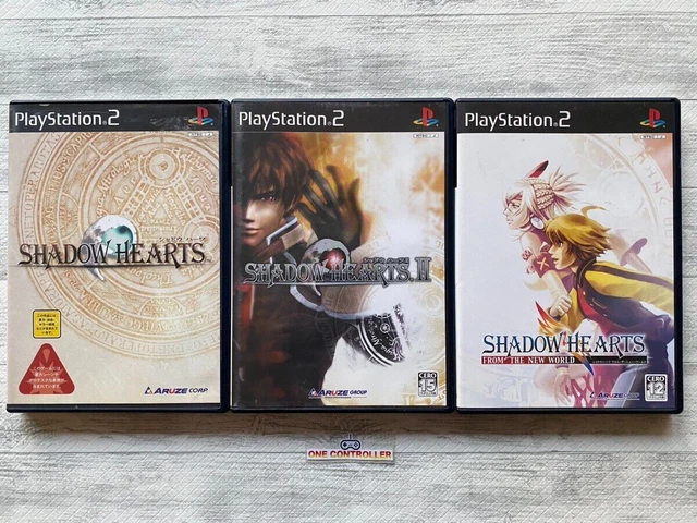 SONY PS2 Shadow Hearts 1 & 2 & From The New World 3games set from Japan