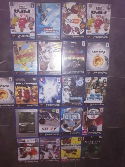 Huge Job Lot Ps2 Playstation 2 Games Wholesale Bundle
