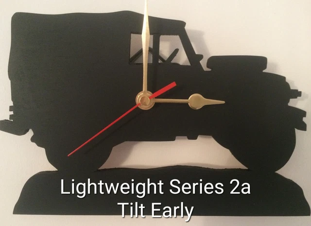 LAND ROVER SERIES 2a Lightweight Tilt Military Wall Clock 4x4 Ideal ...