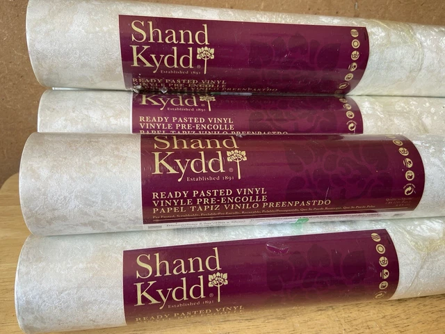 SHAND KYDD Wallpaper Pre Pasted Vinyl Shimmering Champagne 81565 England
