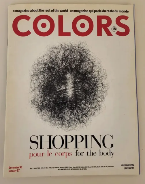 UNITED COLORS OF Benetton - COLORS Magazine # 18 French/English $41.00 ...