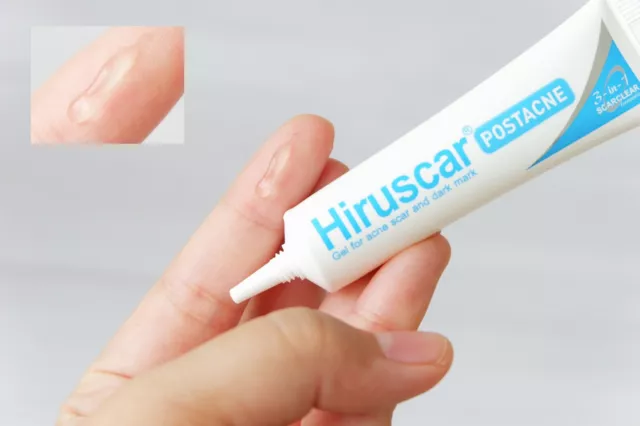 Hiruscar Postacne Gel zur Reduzierung von Narben & dunklen Flecken durch Akne 10g 2