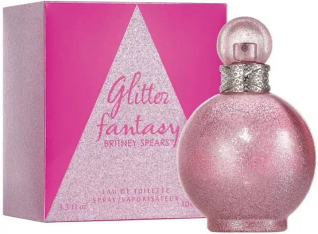 New Britney Spears Glitter Fantasy Eau de Toilette Spray 100ml / 3.3 fl.oz EDT