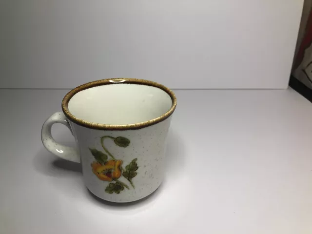 mikasa California poppies cup, mug, teacup 3
