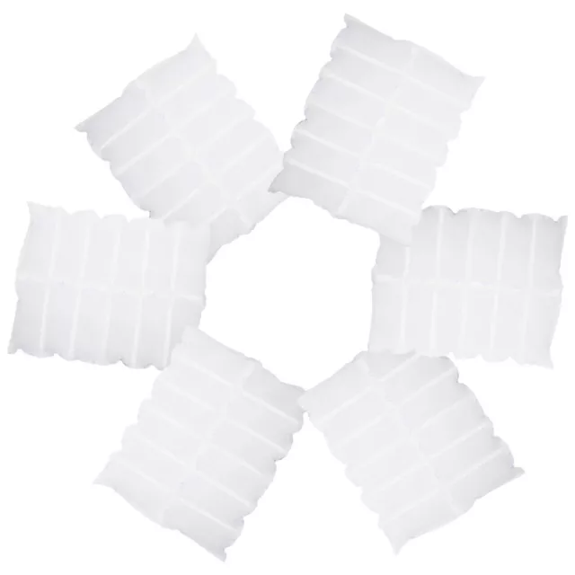 6 piezas de fieltro blanco incluso bolsas de hielo bolsas de hielo de fruta autoabsorbente