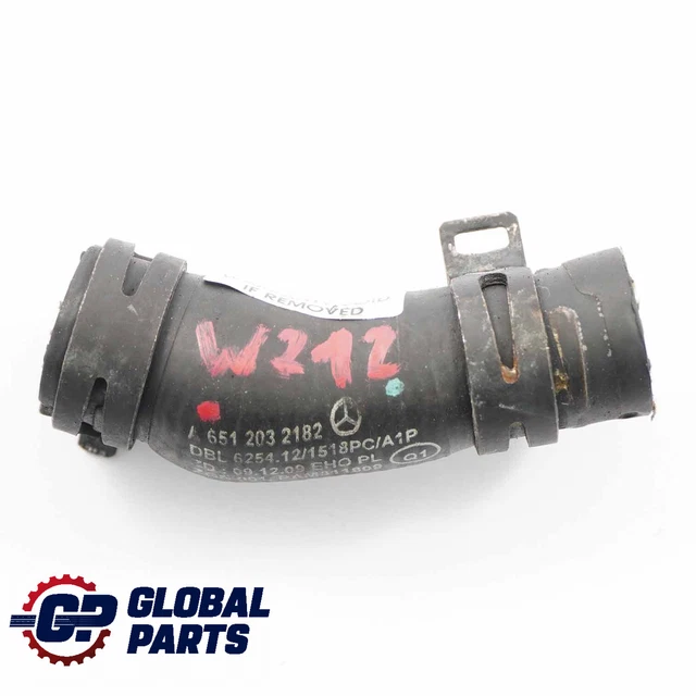 TUYAU D'EAU MERCEDES W204 W212 Conduite liquide refroidissement