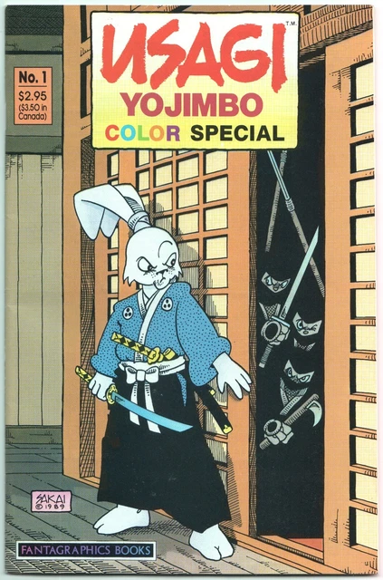 Usagi Yojimbo Color Special #1 (1989) VF- (7.5) | Stan Sakai | Fantagraphics