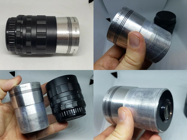 Bell & Howell 64mm f1.6 Projection Lens + Adapter for Sony FE,E,A7,A9 projector