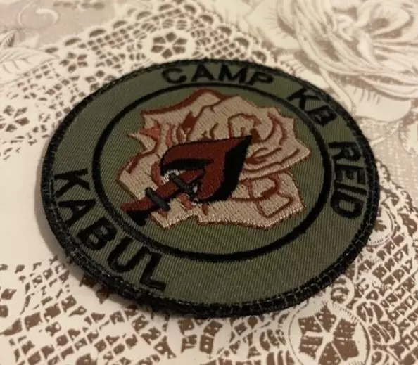 US Special Forces Army Camp KB Reid Kabul vel©®⚙ Patch Afghanistan Made