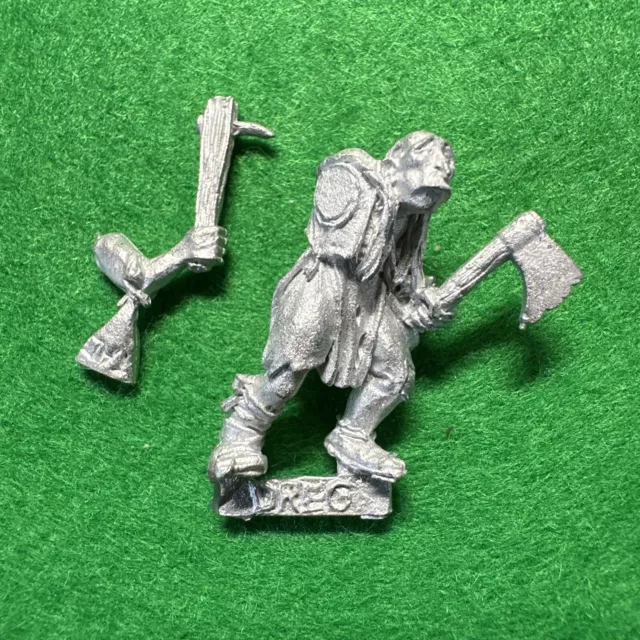 Warhammer Mordheim Undead Dreg Dregs Club Axe Metal Games Workshop Citadel New