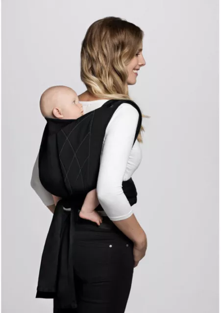Cybex Platinum Yema Tie Portabebe 3 Carrying Positions Baby Carrier Black