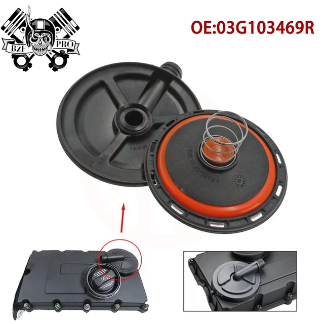 REPAIR KIT OF Lid Of Valve Of Engine PCV Membrane OEM 03G103469R 49.37